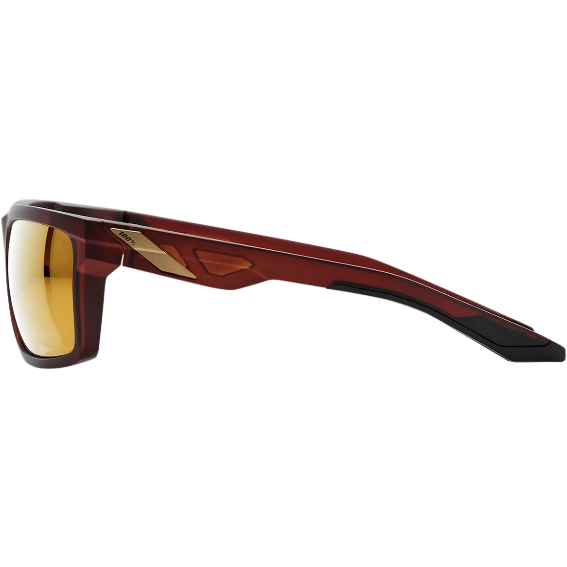 100% Daze Sunglasses - Rootbeer - Gold 61030-103-69