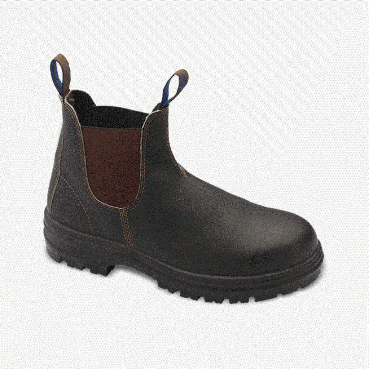 140 Blundstone Safety Elastic Sided Boot Stout Water Resistant
