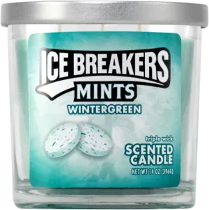 14oz Ice Breakers Mint 3 Wick Candles - (Various Counts)
