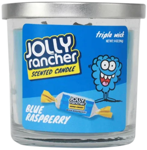 14oz Jolly Rancher 3 Wick Candles - Multiple Scents - (Various Count)