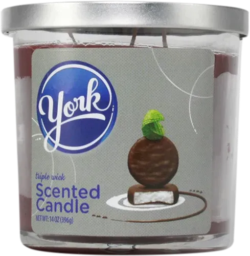 14oz York Peppermint Patty 3 Wick Candle - (Various Counts)