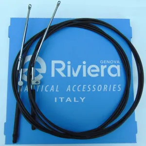2@ 14ft C5 Remote control cable GEN1 MERCURY MARINER Outboard Throttle Gear RIVIERA