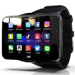 2021 New Smart Watch Business Phone Video Game Smartwatch 4GB 64GB 5G WIFI Google Fackbook APP For Apple IOS Xiaomi Huawei Watch