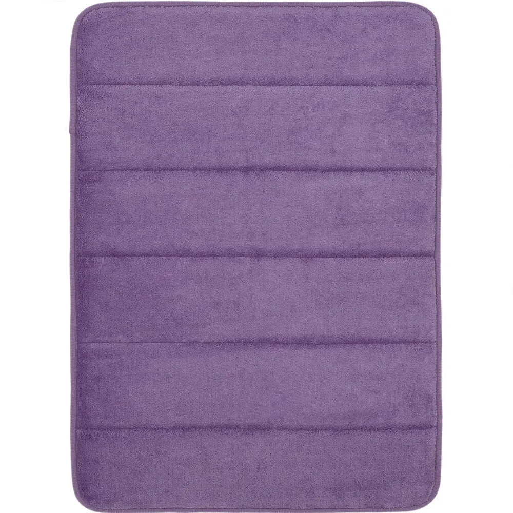 3-Pack : Memory Foam Plush Bath Mat