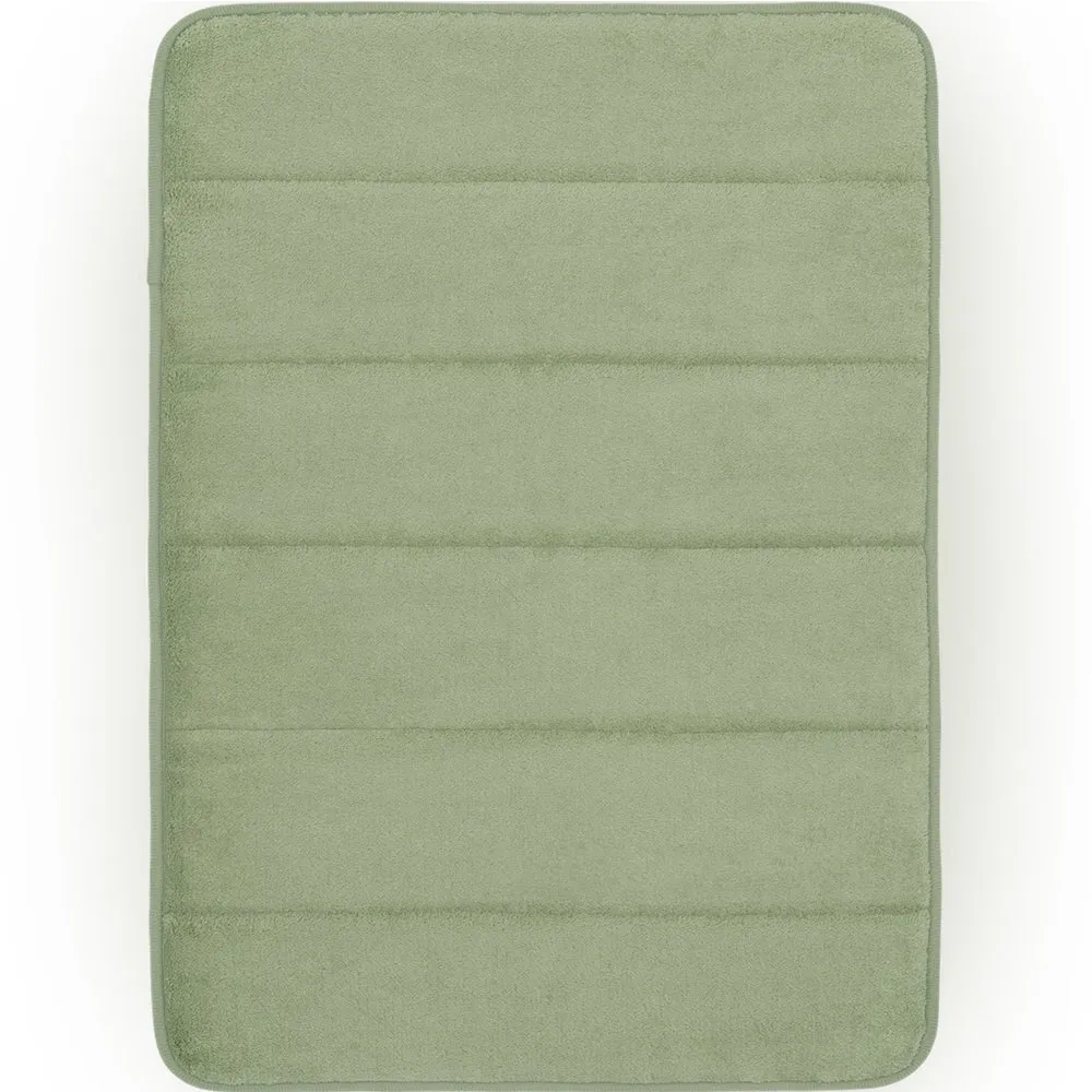 3-Pack : Memory Foam Plush Bath Mat