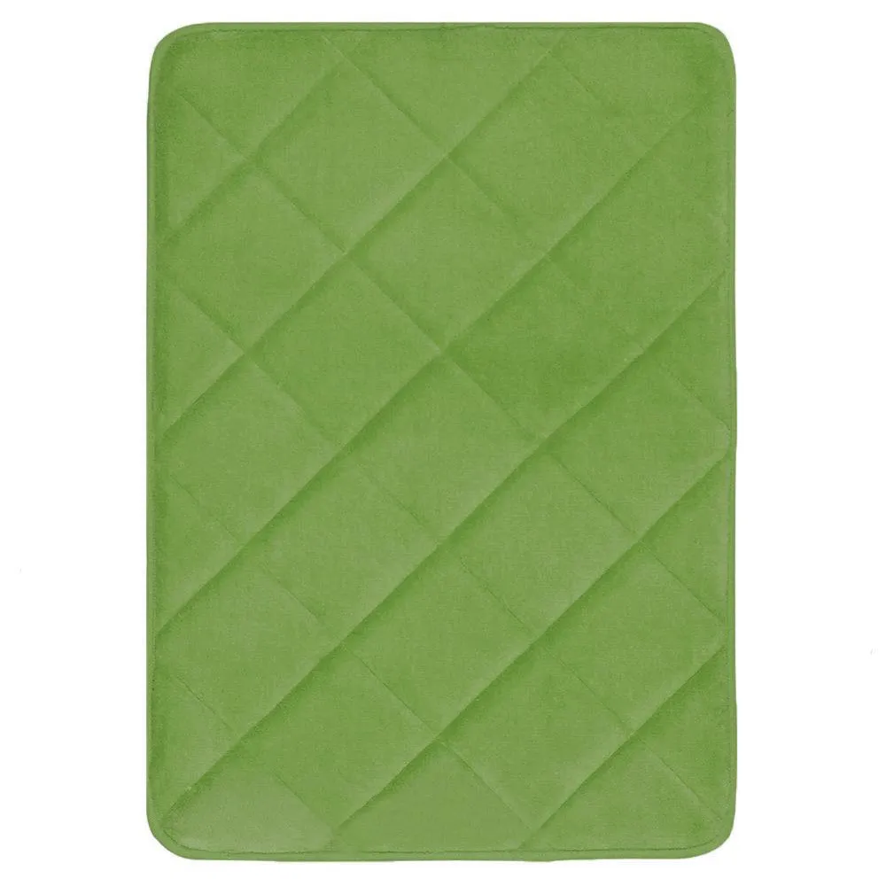 3-Pack : Memory Foam Plush Bath Mat