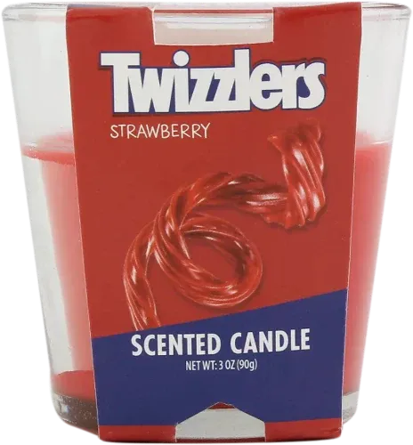 3oz Strawberry Twizzler Candles - (Various Counts)
