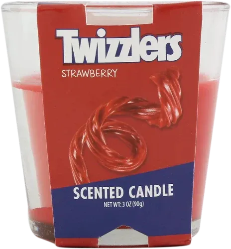 3oz Strawberry Twizzler Candles - (Various Counts)