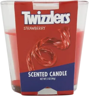 3oz Strawberry Twizzler Candles - (Various Counts)