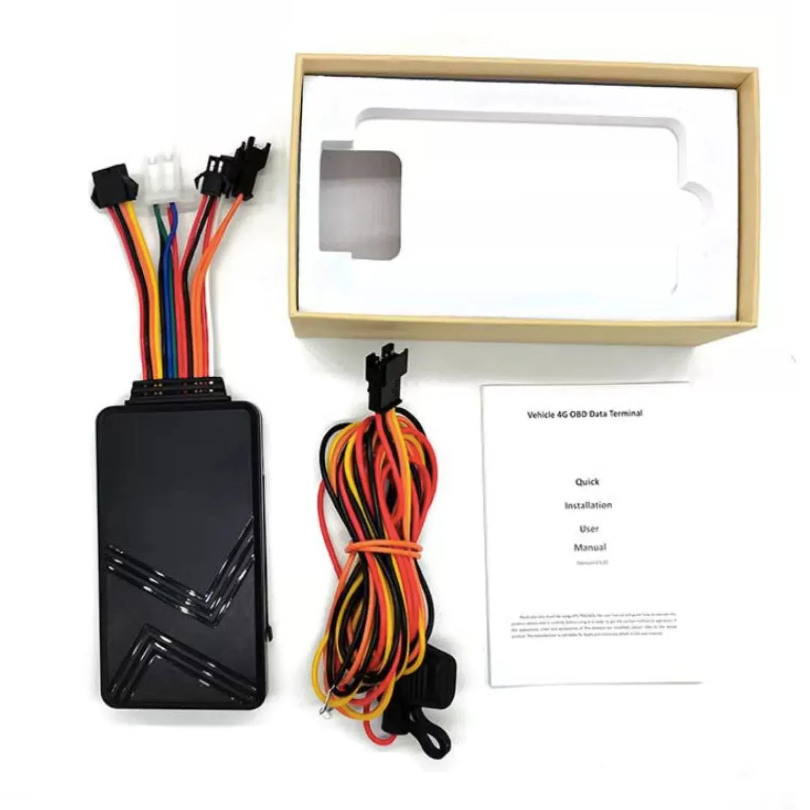 4G GPS Car Tracker Engine Cut Off Real Time Live Tracking SOS Alert Notifications