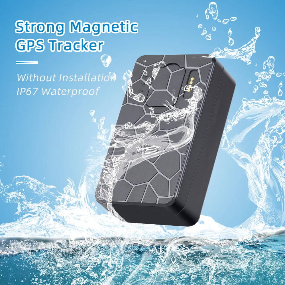4G GPS Car Tracker Magnetic Waterproof 6 Month Battery Free Smartphone App & UK Sim