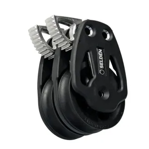 60 mm Plain Bearing Block - Double, Cheek, Quick-Lock, Anti-clockwise