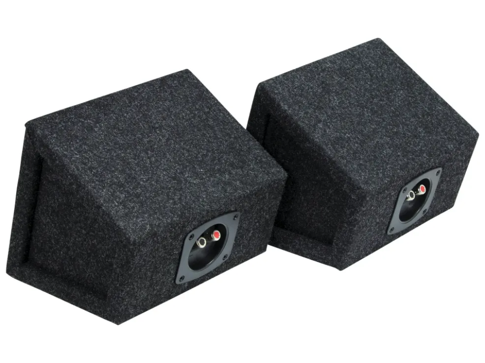 6.5" SPEAKER ENCLOSURE BLACK SPRAY LINER