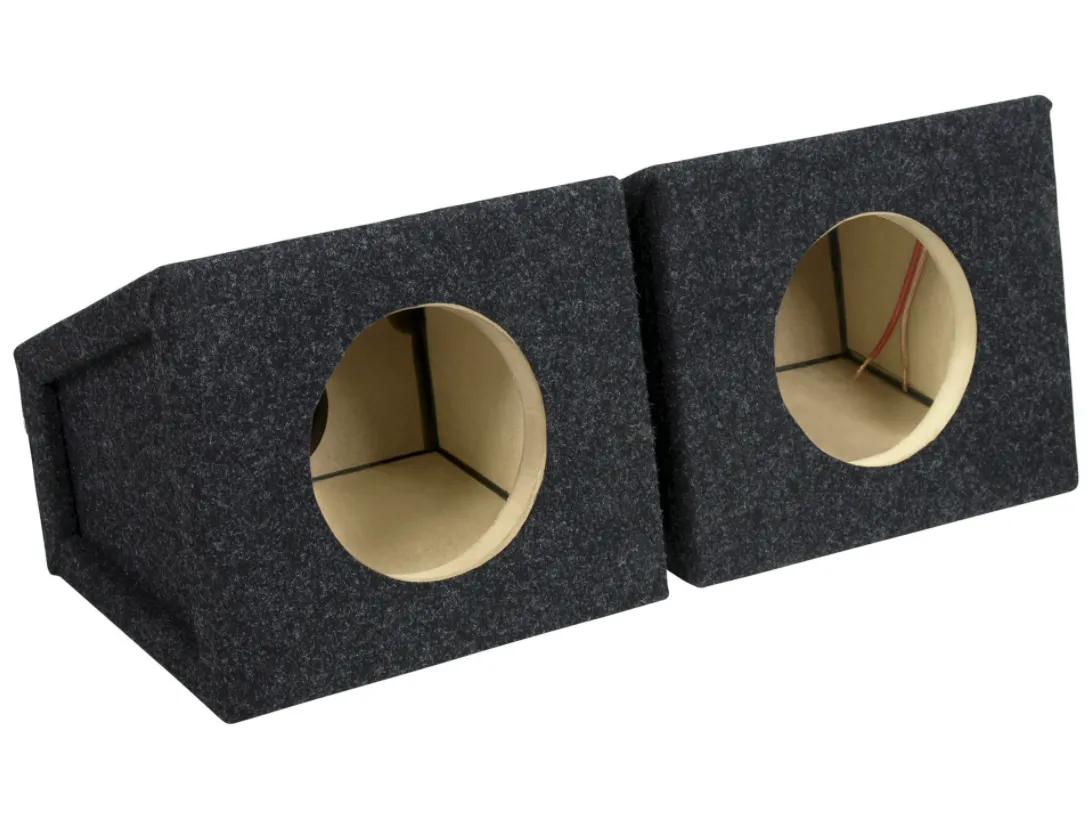 6.5" SPEAKER ENCLOSURE BLACK SPRAY LINER