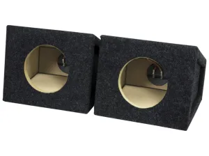 6.5" SPEAKER ENCLOSURE BLACK SPRAY LINER