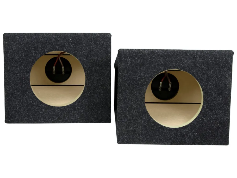 6.5" SPEAKER ENCLOSURE BLACK SPRAY LINER