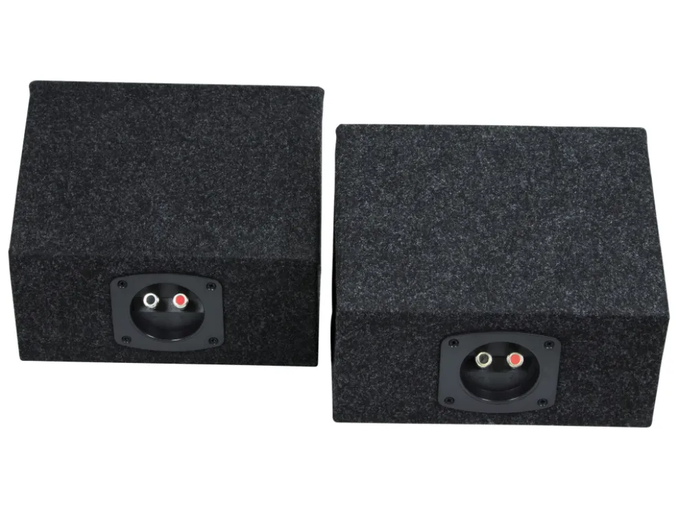 6.5" SPEAKER ENCLOSURE BLACK SPRAY LINER