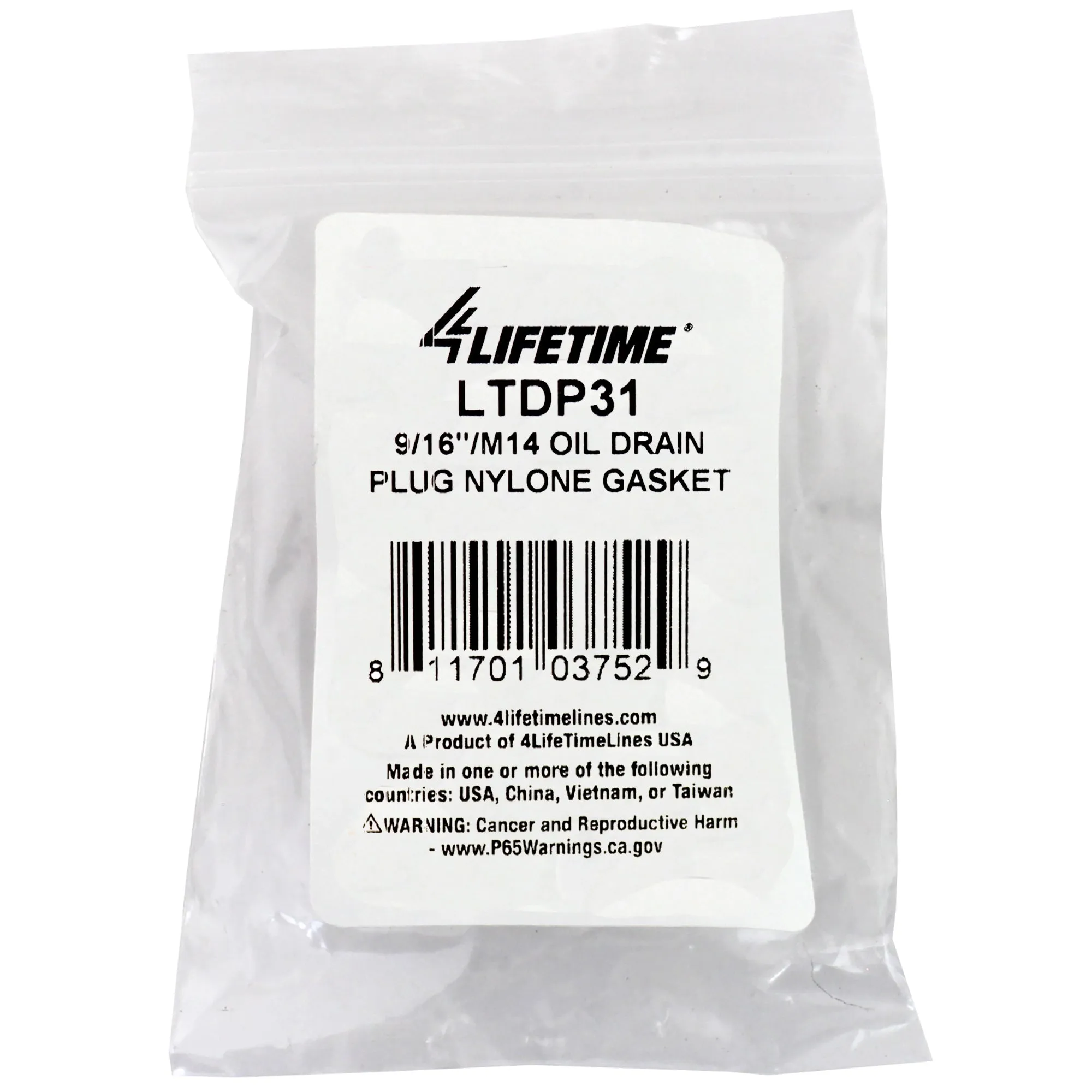 9/16"/M14 Oil Drain Plug Nylon Gasket