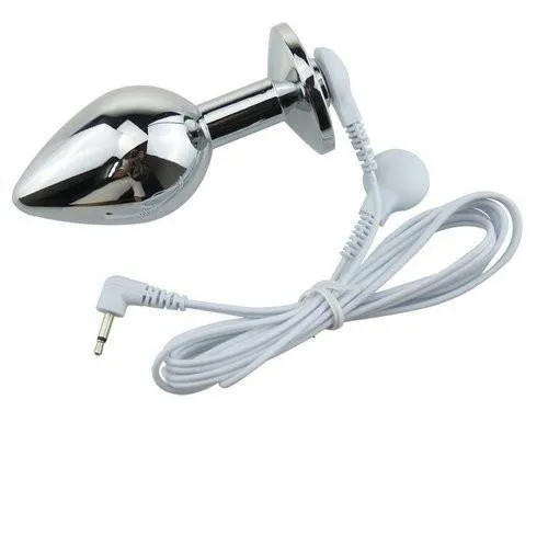 9795M      Sub-Shock Electro-Stim Steel Butt Plug - MEGA Deal