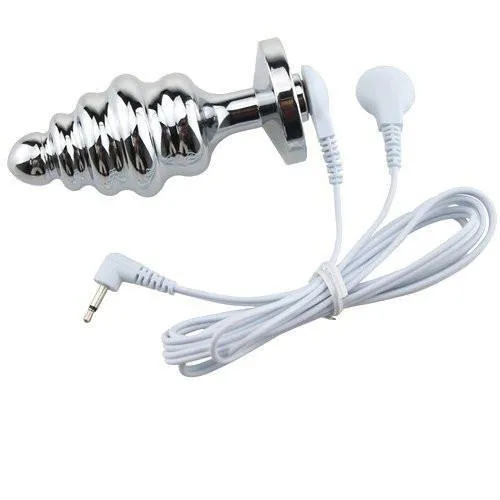 9797M      Sub-Shock Electro-Stim Christmas Tree Steel Butt Plug