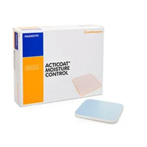 Acticoat Moisture Control Silver Antimicrobial Dressing 10cm x 10cm x 10