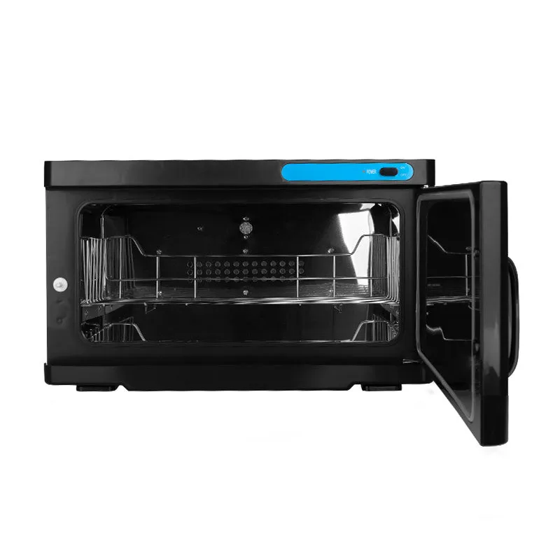 ActiveShop Towel Warmer with UV-C 16L Black Sterilizer
