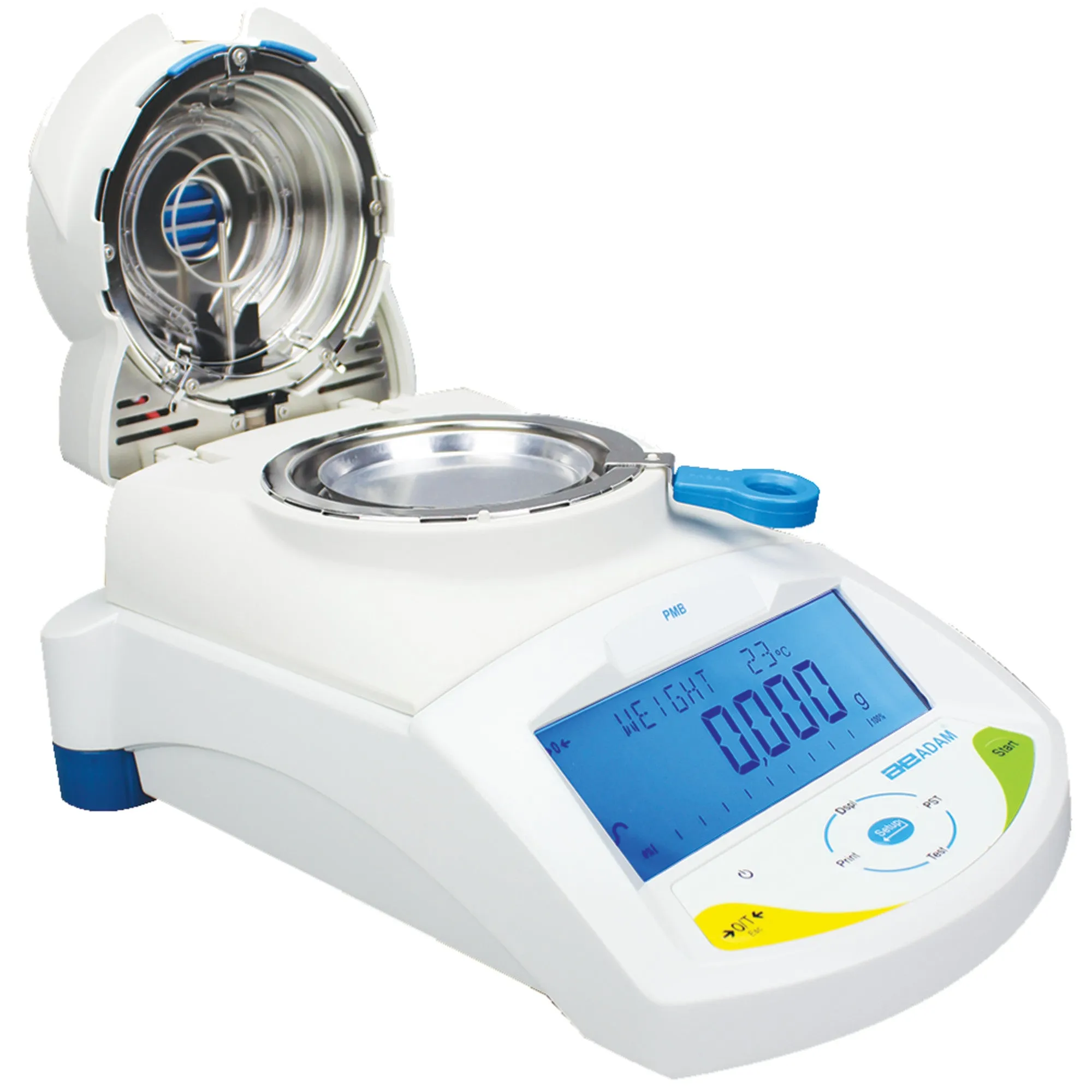 Adam Equipment PMB 53 PMB Moisture Analyzer, 50 g x 0.001g / 0.01%