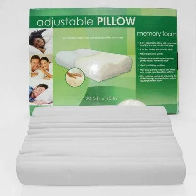 Adjustable Memory Foam Pillow