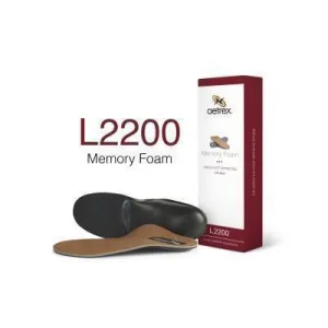 Aetrex Mens Memory Foam Orthotic