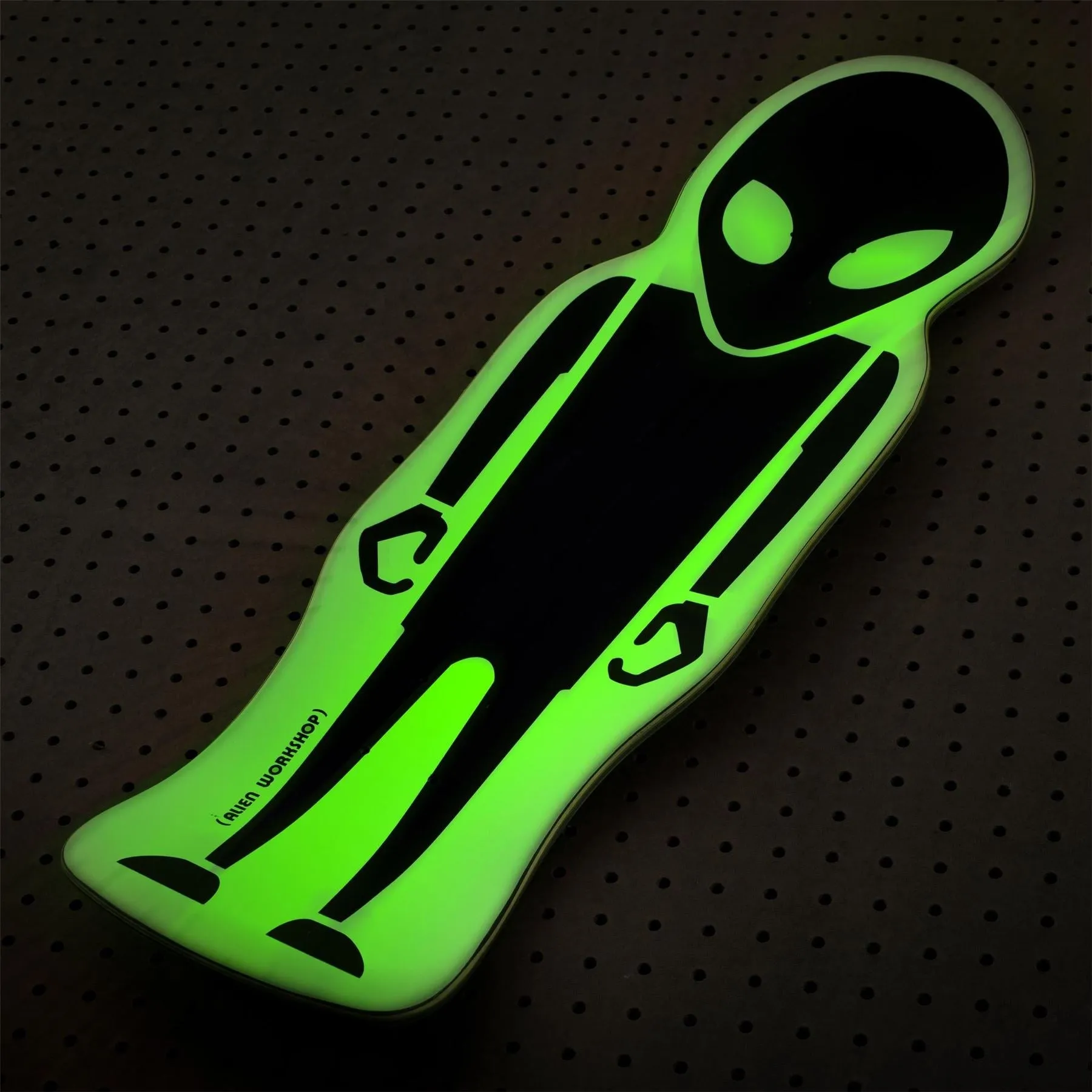 Alien Workshop Soldier Die Cut Glow Skateboard Deck Multi 9.675