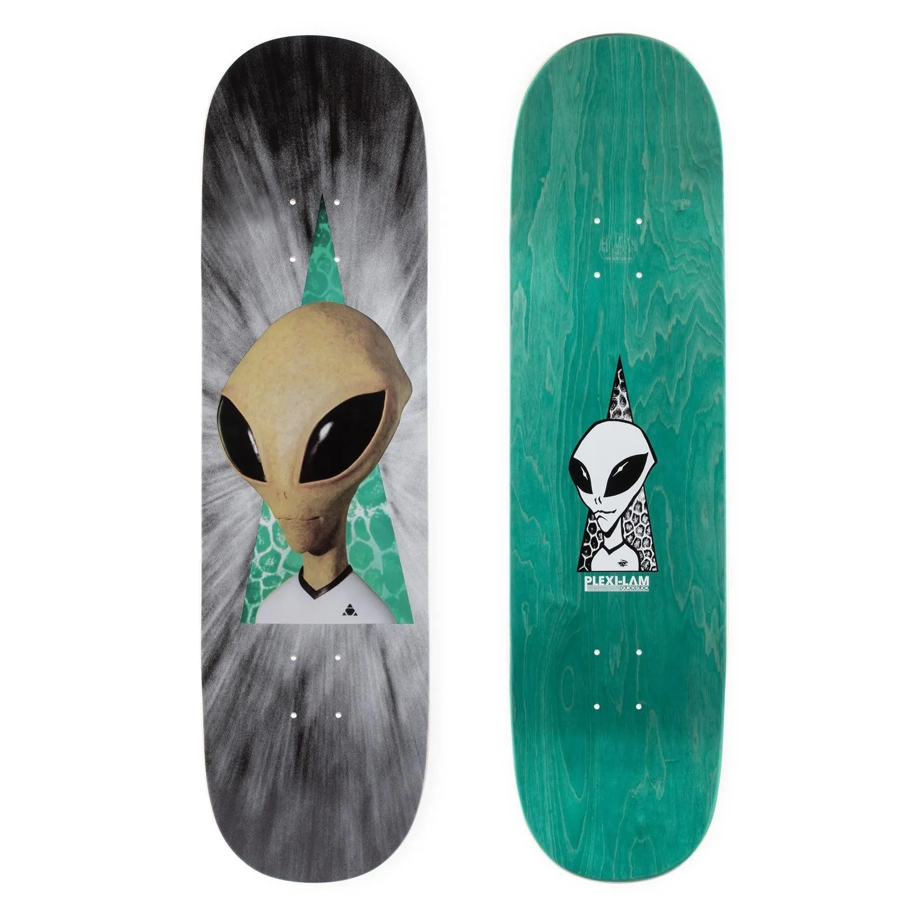 Alien Workshop Visitor Reality PLEXI LAM Skateboard Deck Multi 8.5''