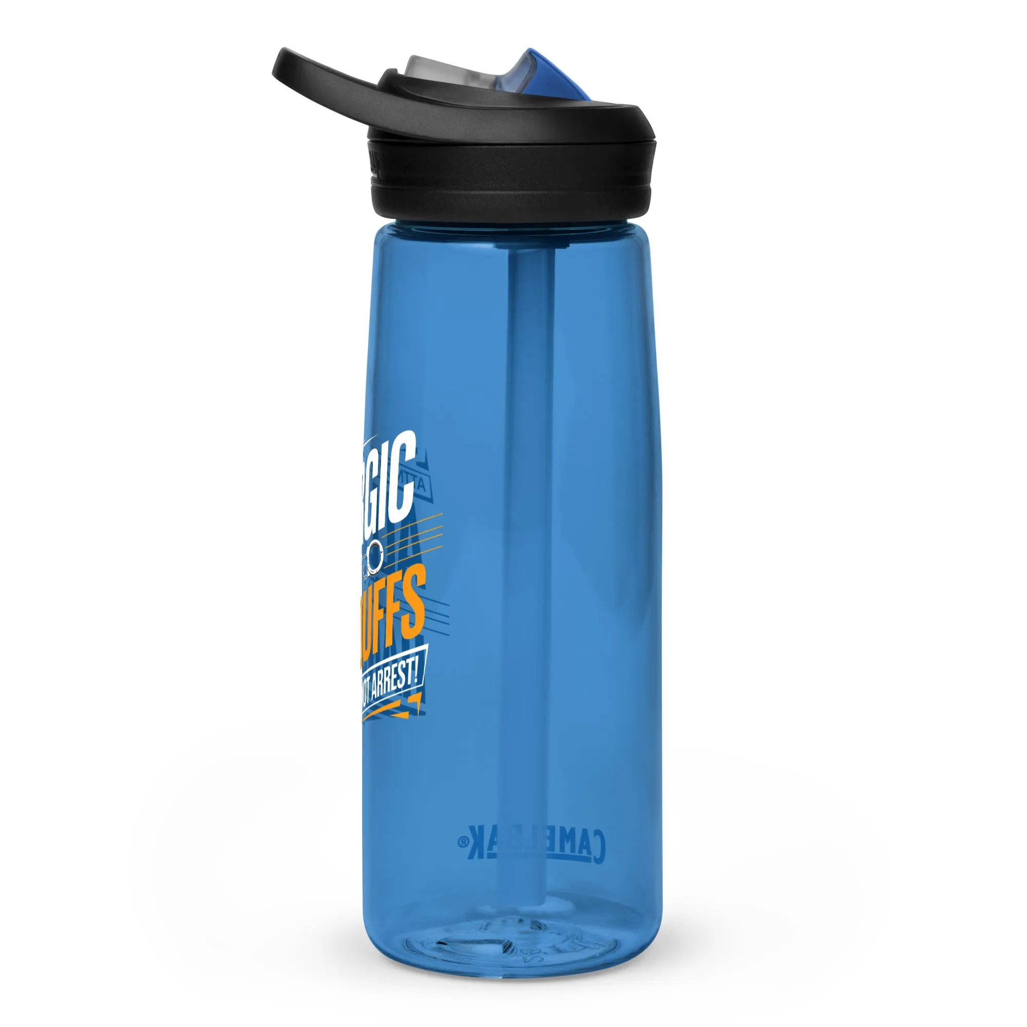 Allergic to Handcuffs Sports Water Bottle – Do Not Arrest!