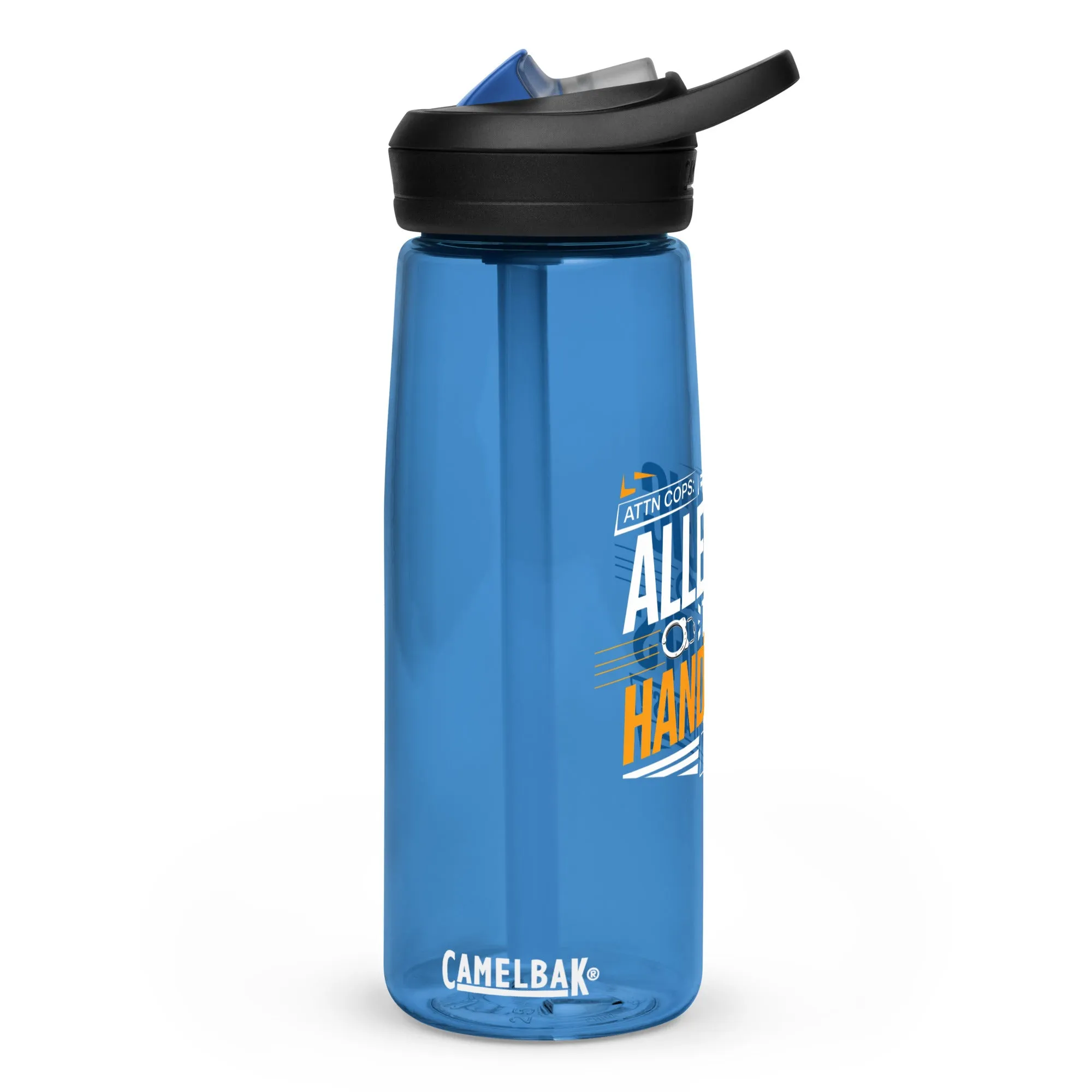 Allergic to Handcuffs Sports Water Bottle – Do Not Arrest!