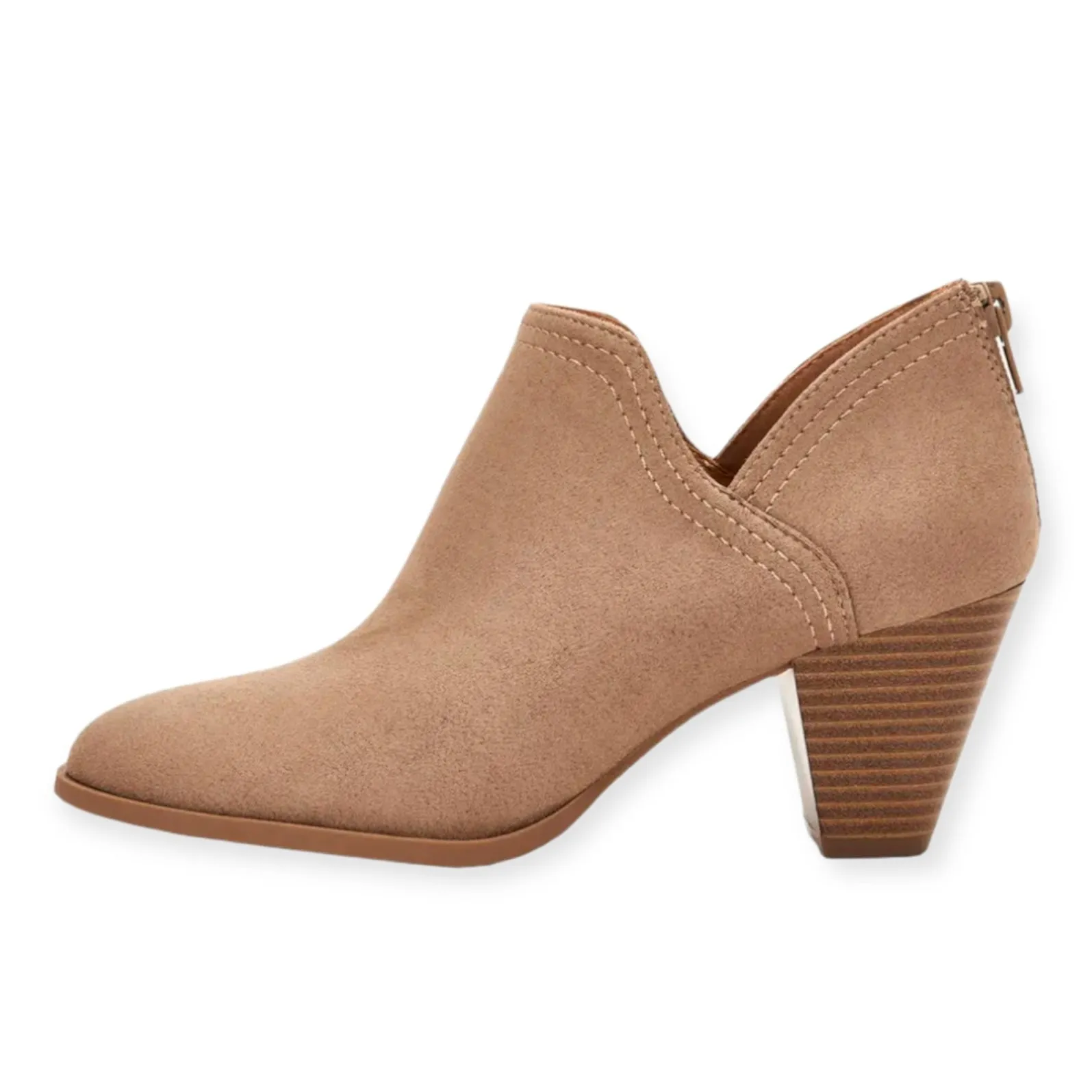 AMANDDEF Women's Memory Form Bootie Ankle Shoes