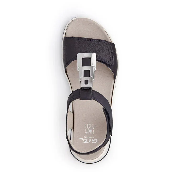 Ara - 34084 Navy Sandal