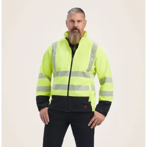 Ariat Men's Flame Resistant Vernon Flame Resist Softshell Jacket Yellow - 10041789