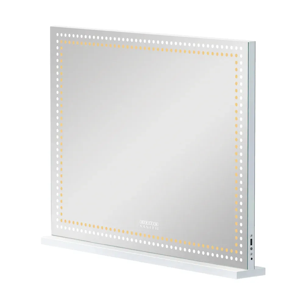 Audrey Hollywood Vanity Mirror with LED Lights and Bluetooth Speaker
