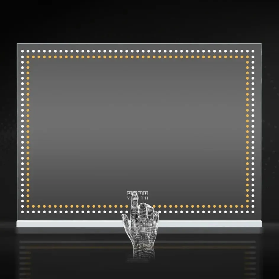 Audrey Hollywood Vanity Mirror with LED Lights and Bluetooth Speaker