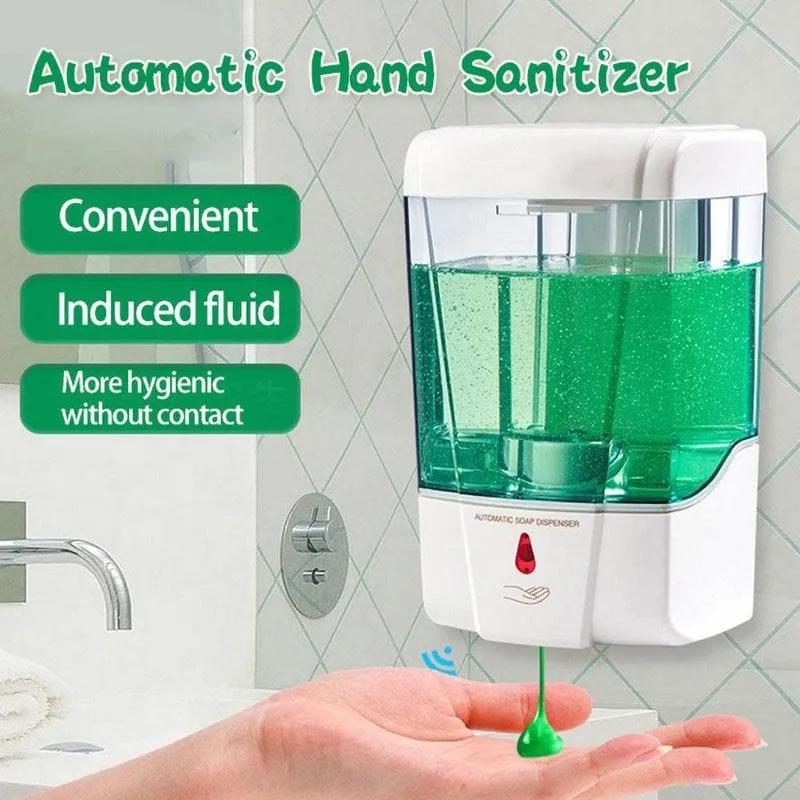 Automatic Wall Mounted Hand Sanitizer Liquid Soap Dispenser 1000ml