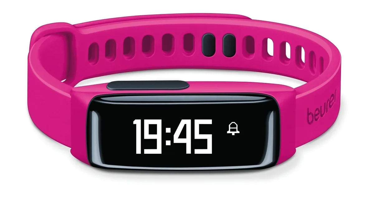Beurer Wrist Fitness Tracker AS 81 BodyShape Pink   App