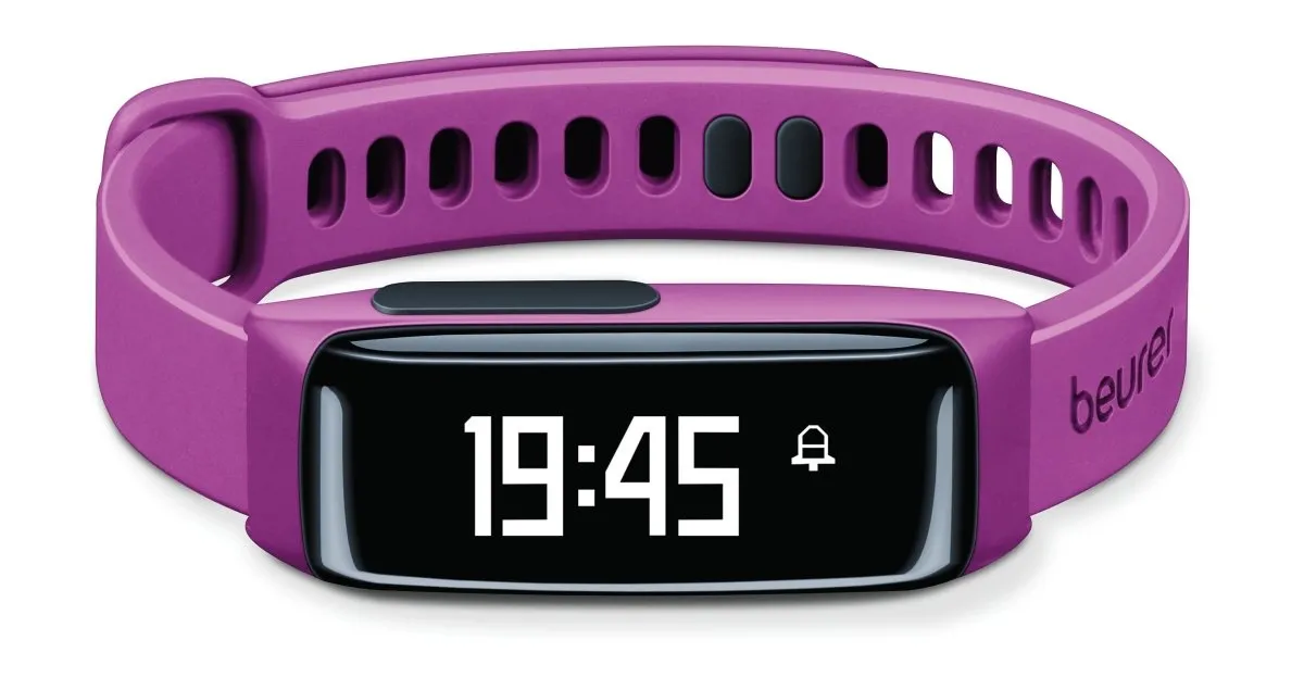 Beurer Wrist Fitness Tracker AS 81 BodyShape Purple   App