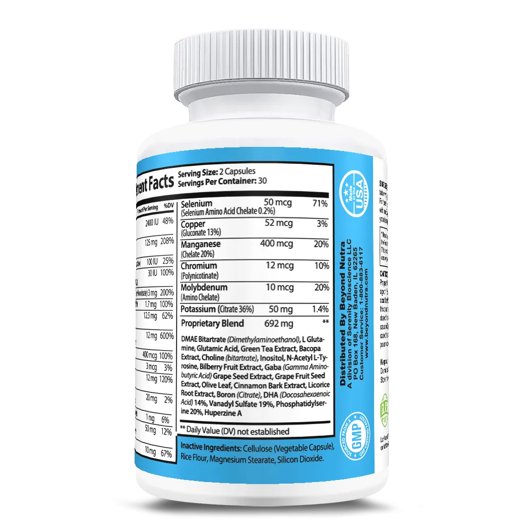 Beyond Nutra - Neuro Plus Brain & Focus Capsules