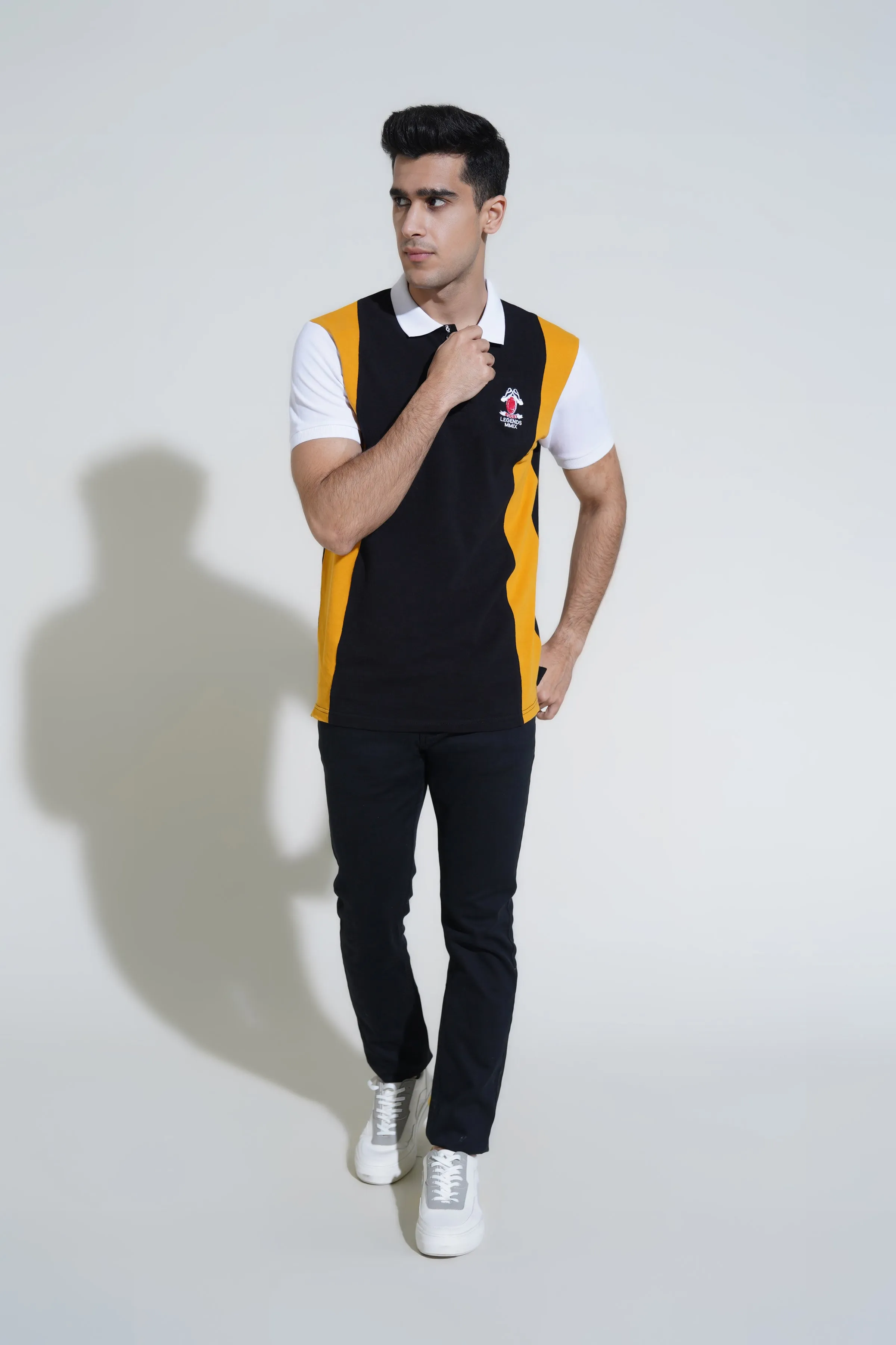 Black & Mustard T-Shirt