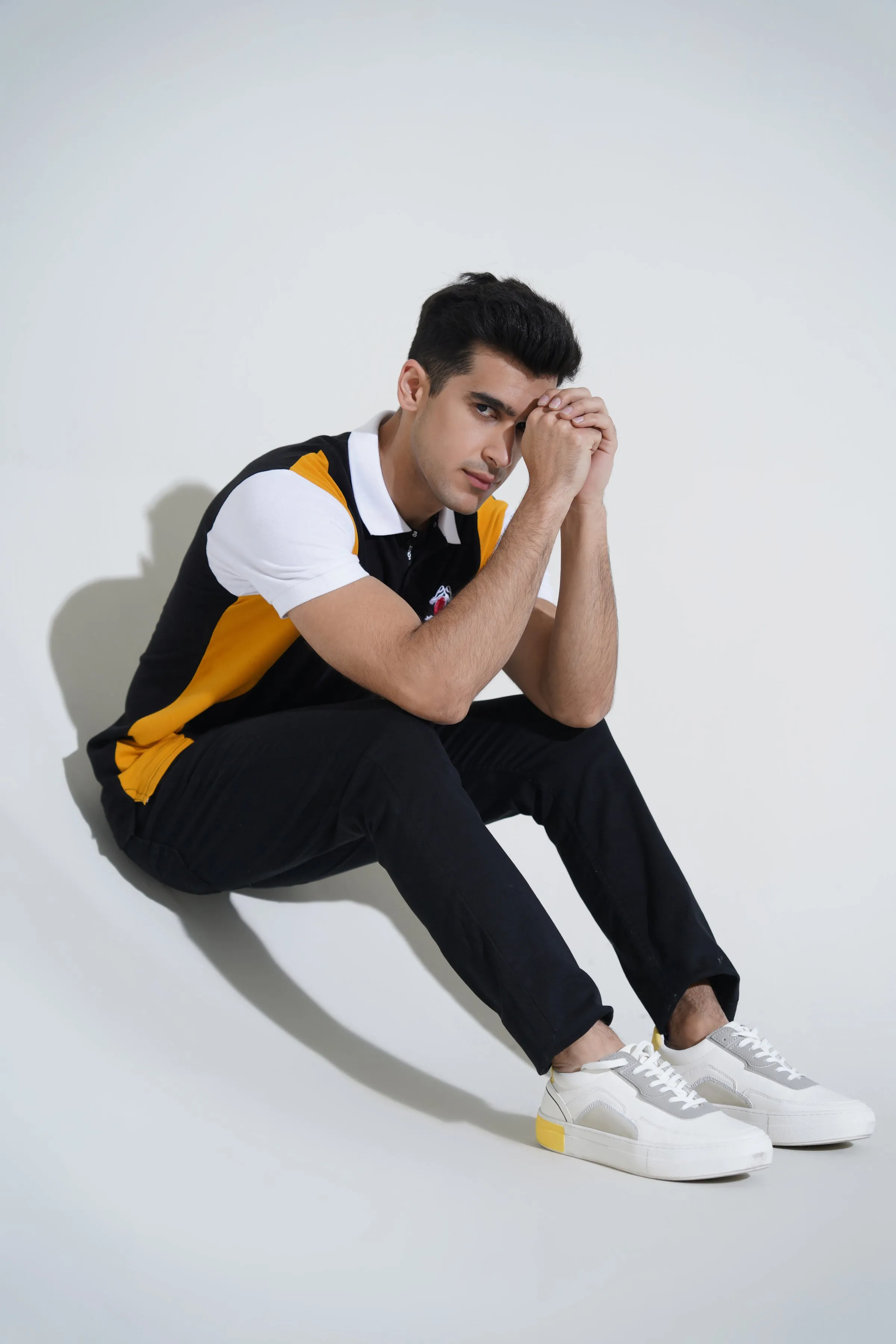 Black & Mustard T-Shirt
