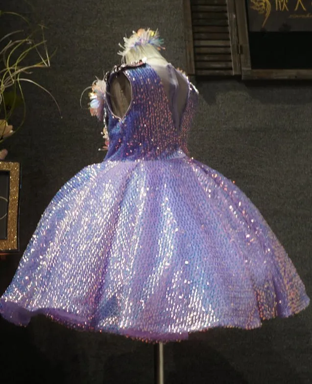 Bling Bling Bodice Little Girl Pageant Dress #internation Pageant #baby miss pageant