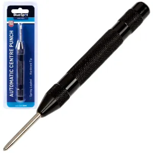 BlueSpot Automatic Centre Punch Spring Loaded Hardened Tip