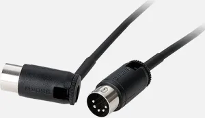 Boss BMIDI-PB2 Pedalboard MIDI Cable 2ft Multi-Directional