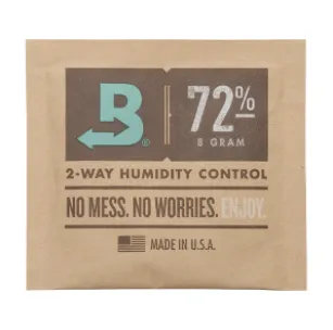 Boveda 72% Humidity Pack Small 8 Gram (10 Count, 50 Count or 100 Count Display)