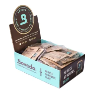 Boveda 72% Humidity Pack Small 8 Gram (10 Count, 50 Count or 100 Count Display)