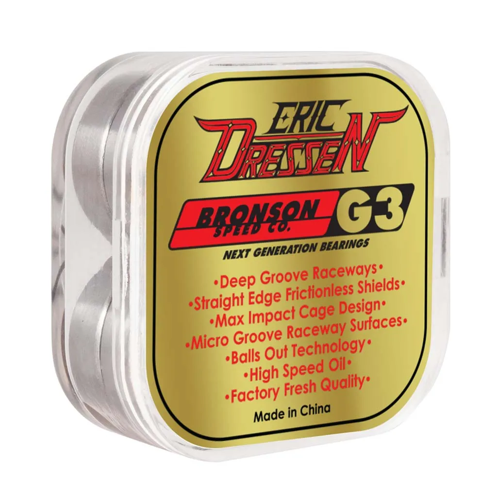 BRONSON ERIC DRESSEN PRO G3 BEARINGS